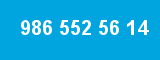 986 552 56 14 986 552 56 14